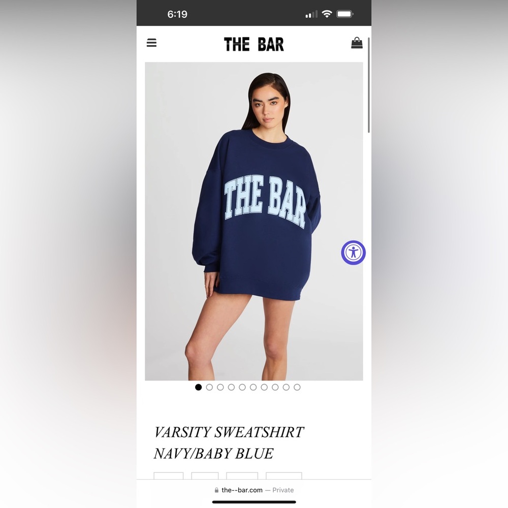 The bar sweatshirt